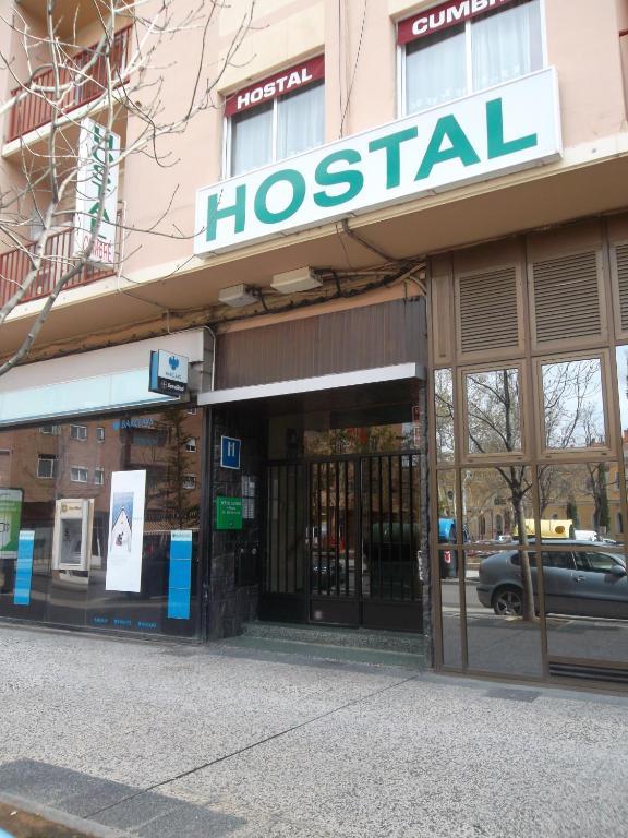 Hostal Cumbre Zaragoza Eksteriør billede